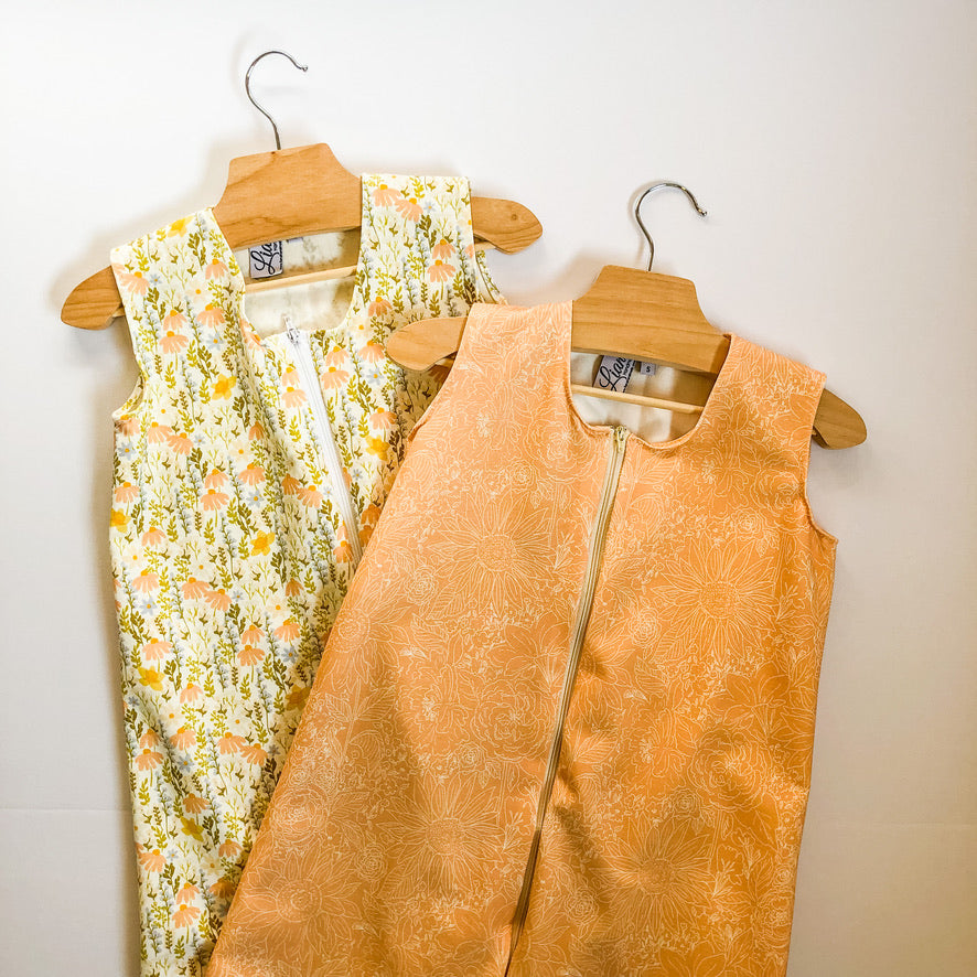 Cozy Sack: Floral Warming Sack, Knit