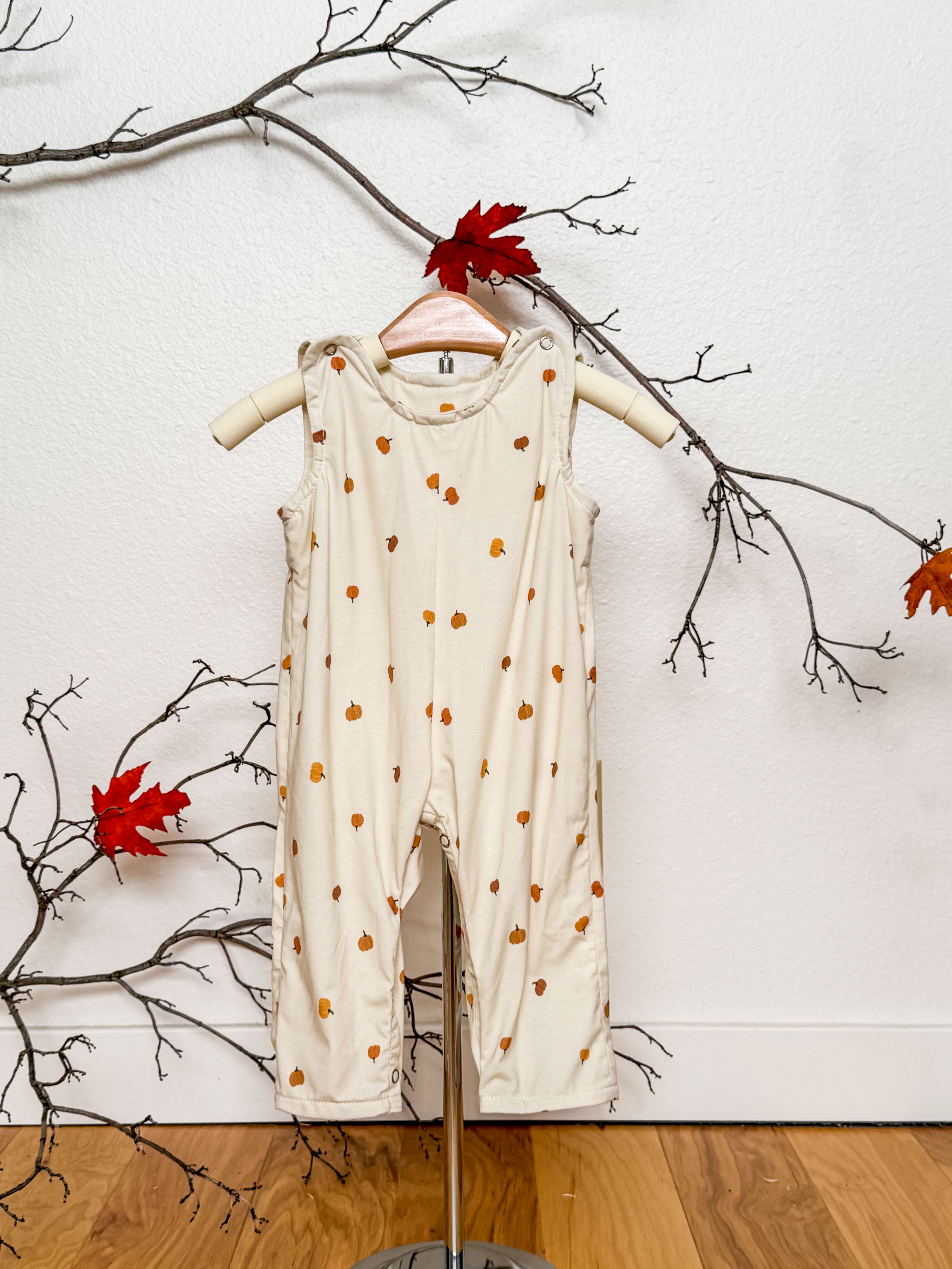 Ghost baby Romper, Pumpkin baby Romper, Fall romper