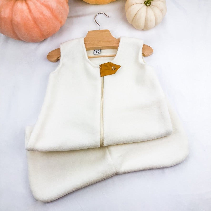 Fleece Baby Bunting Bag: Plush Winter Outerwear Sack