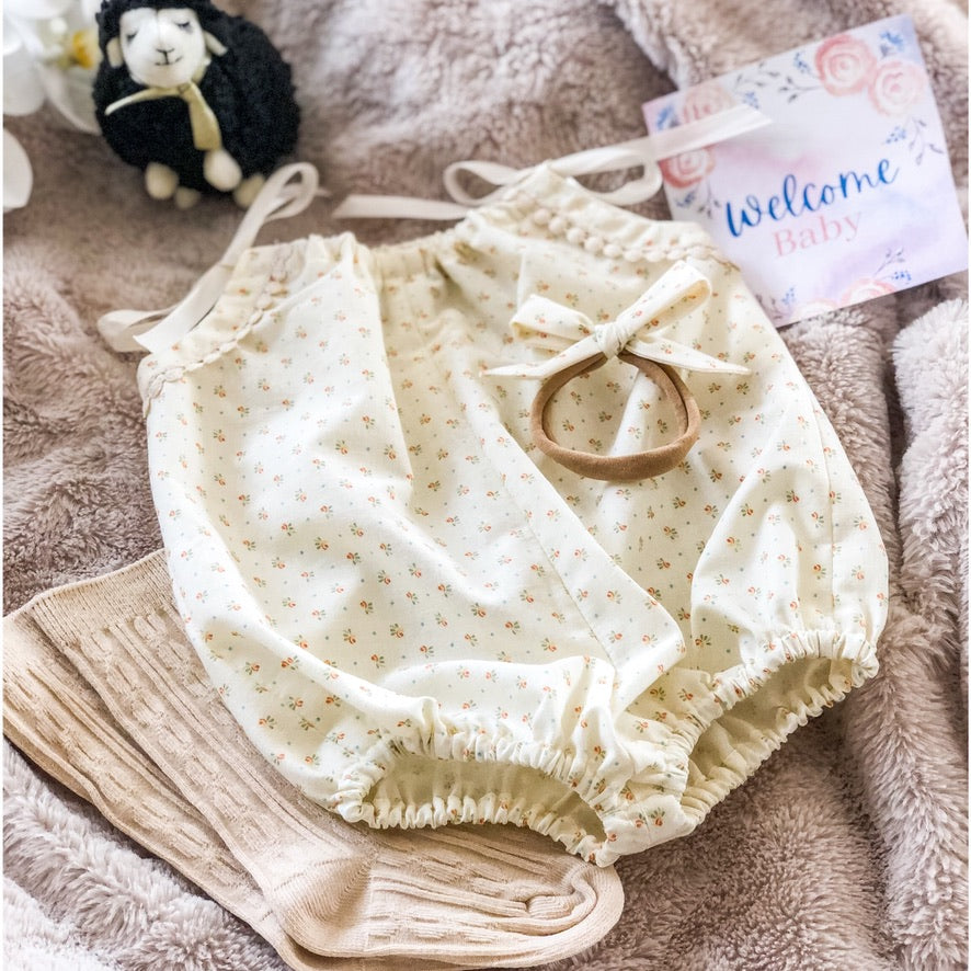 Assorted Rompers: Shoulder Tie for Baby Girl