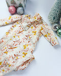Wild Flowers Knot Gown for new baby