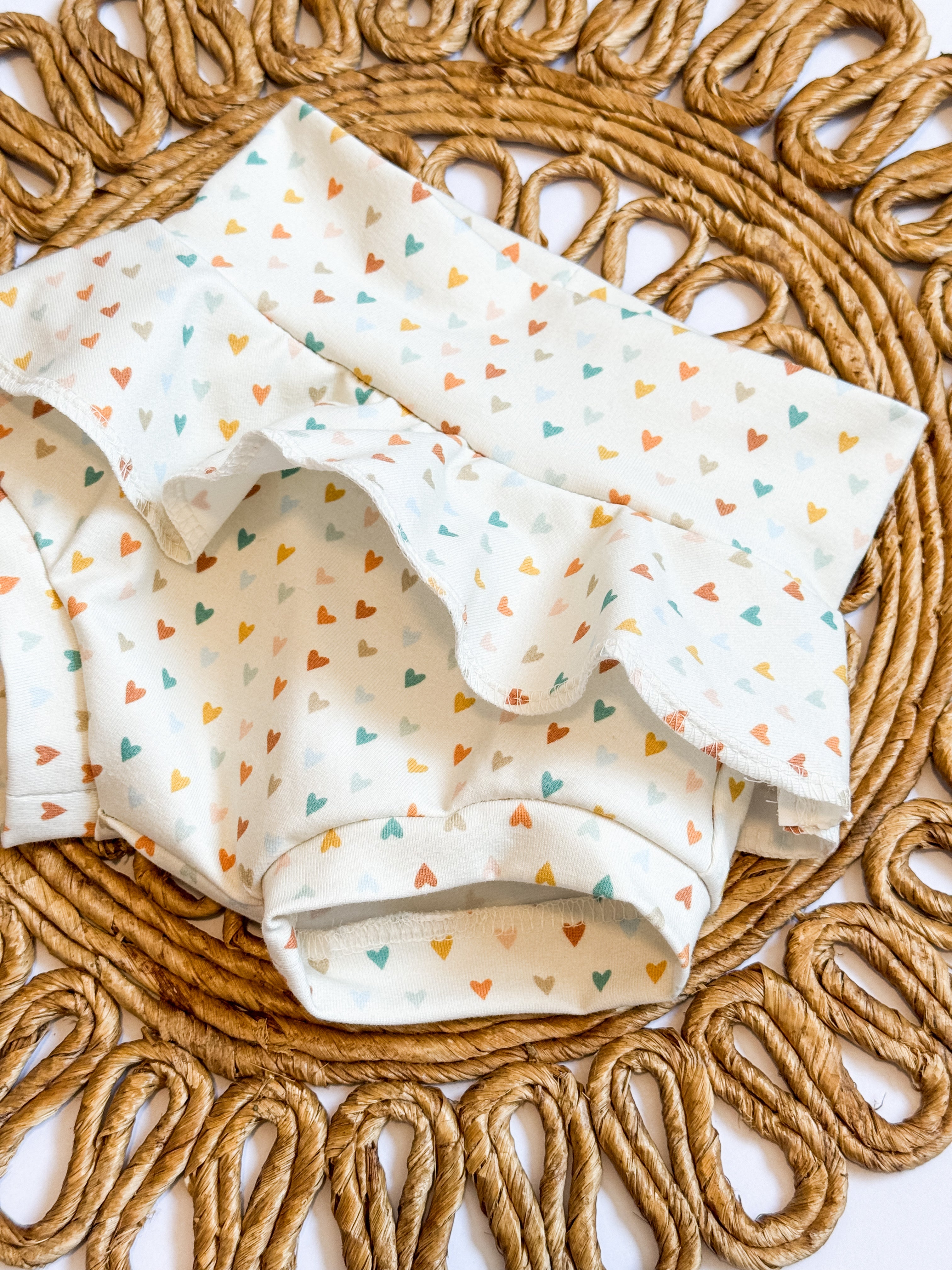 Heart Ruffle Bummies
