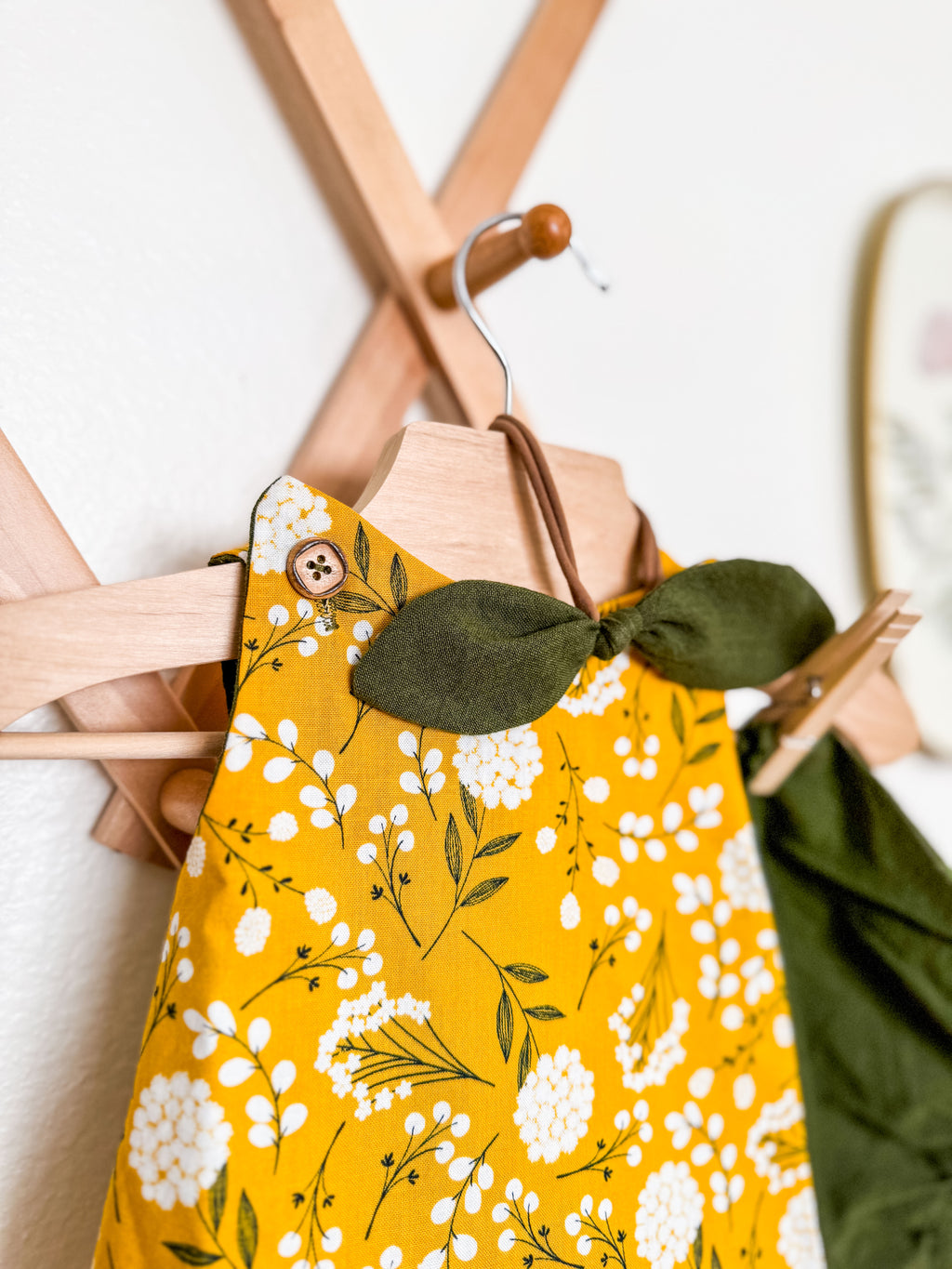 Cross Top and Bloomer Sets: Wild Flower or Yellow Floral