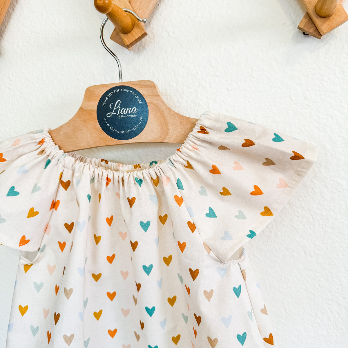 Flutter Sleeve Dresses, Hearts or Sunflowers