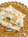 Ruffle Bummie: Boho Baby Bloomers, Sunflower