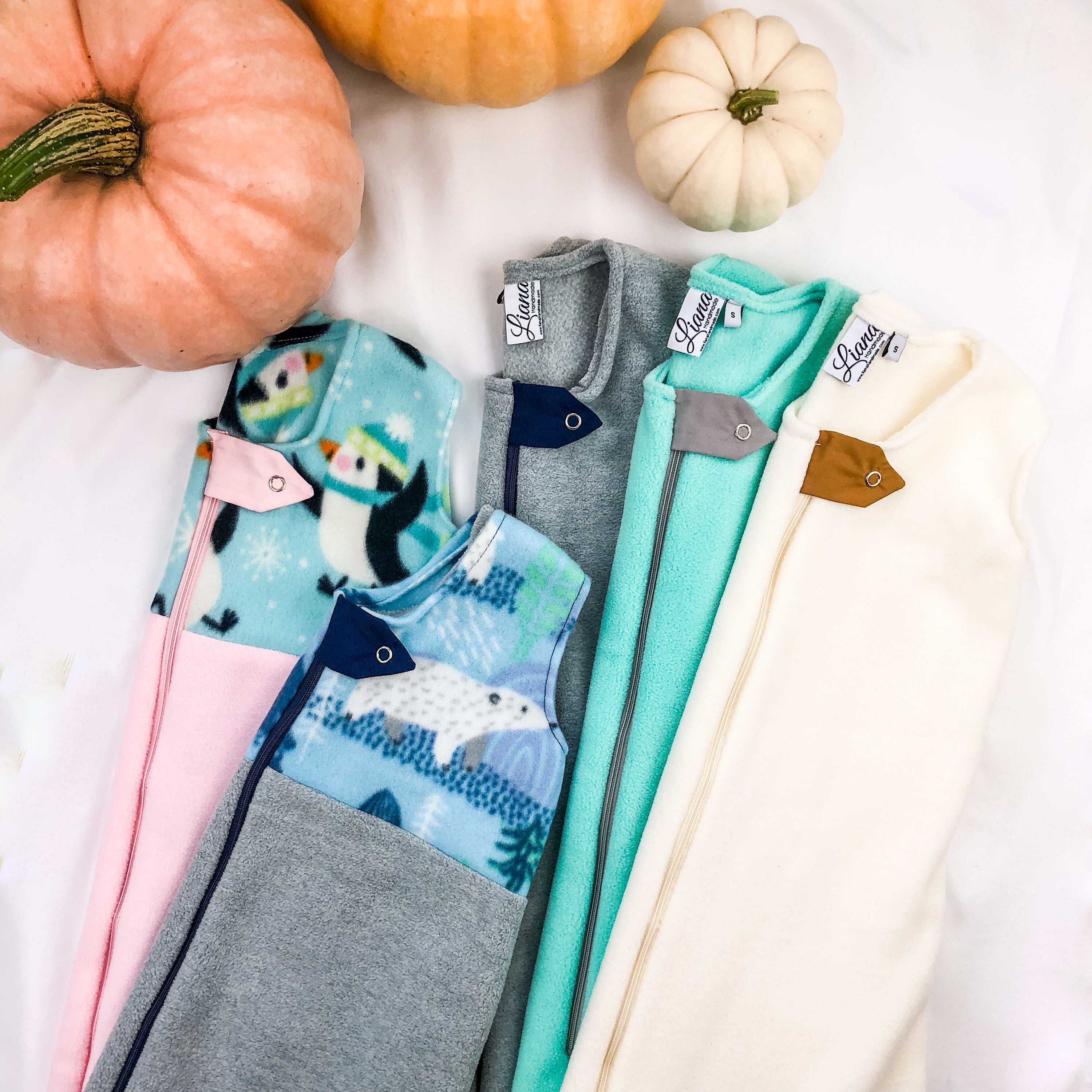 Fleece Baby Bunting Bag: Plush Winter Outerwear Sack