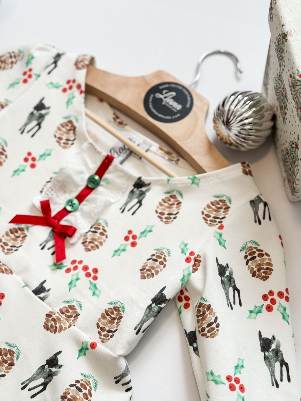 Seasonal Knit Toddler Dresses: Baby Deer, Twirl Dresses
