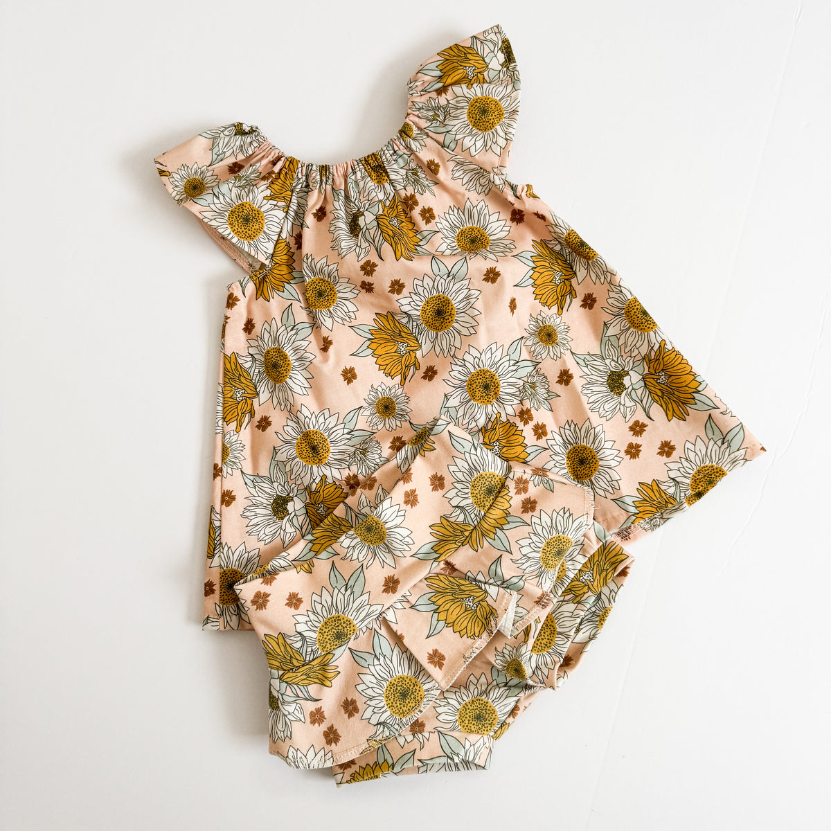 Flutter Sleeve Dresses, Hearts or Sunflowers