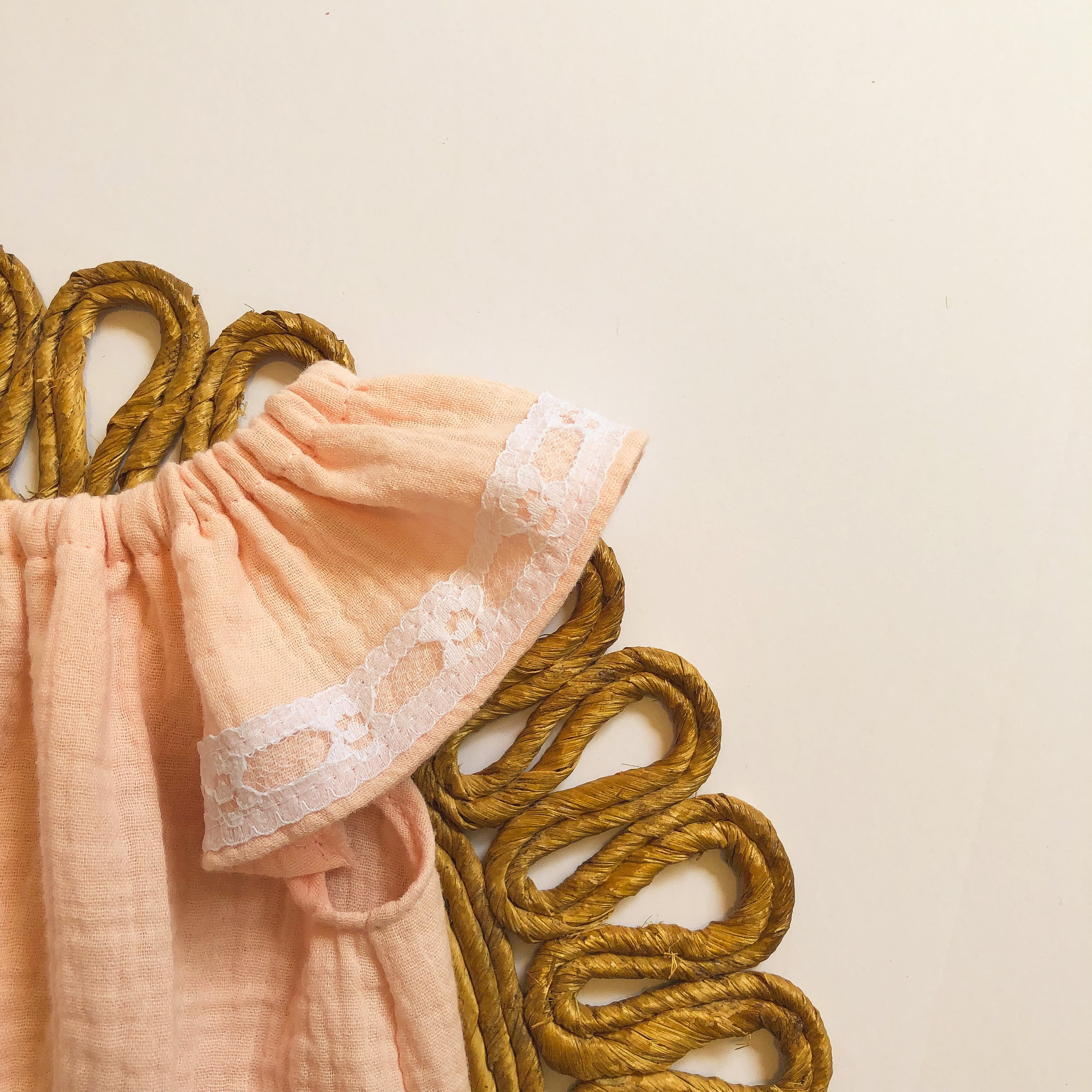 Spring Rompers: Pink or Yellow Ruffle Sleeve