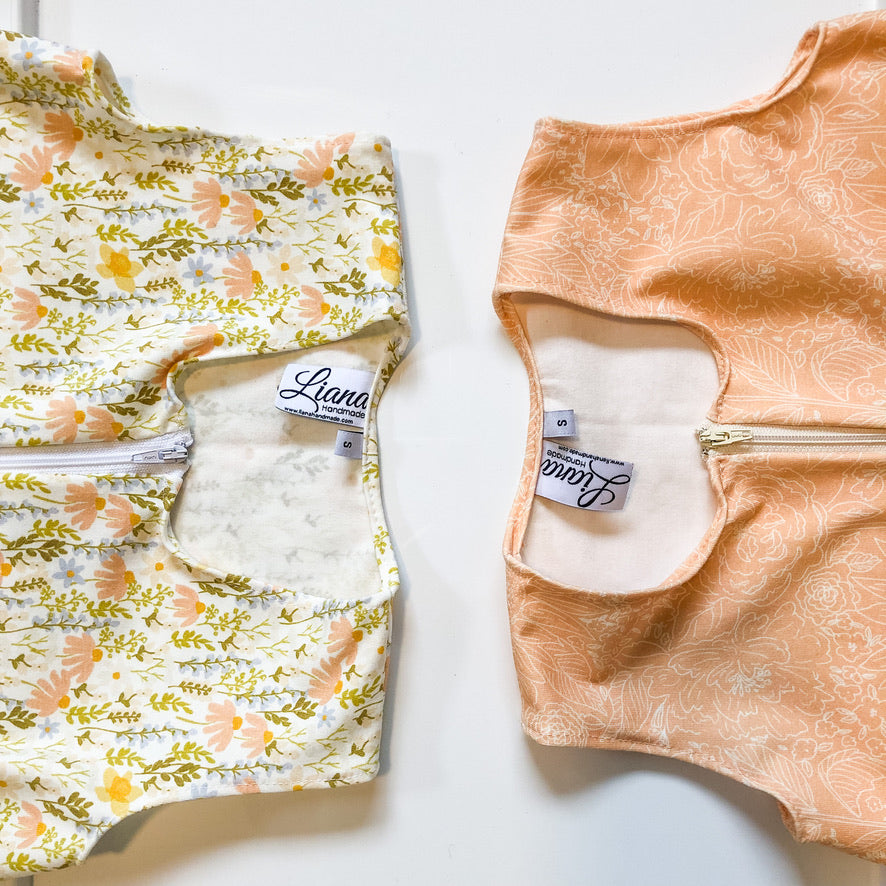 Cozy Sack: Floral Warming Sack, Knit