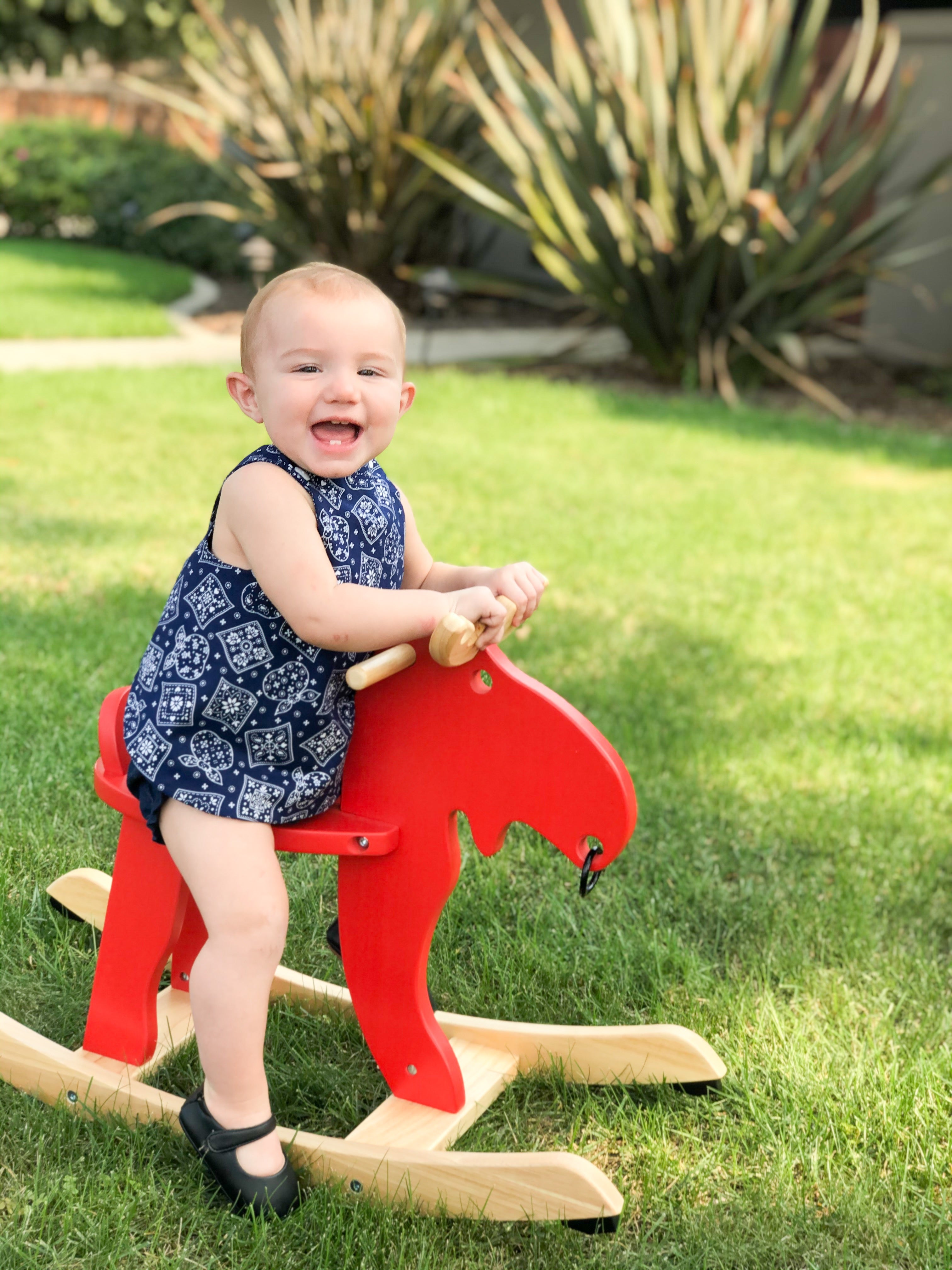 Cross Top and Bloomer Set: Cowgirl Top, Red Bandana, Handmade Baby Outfit