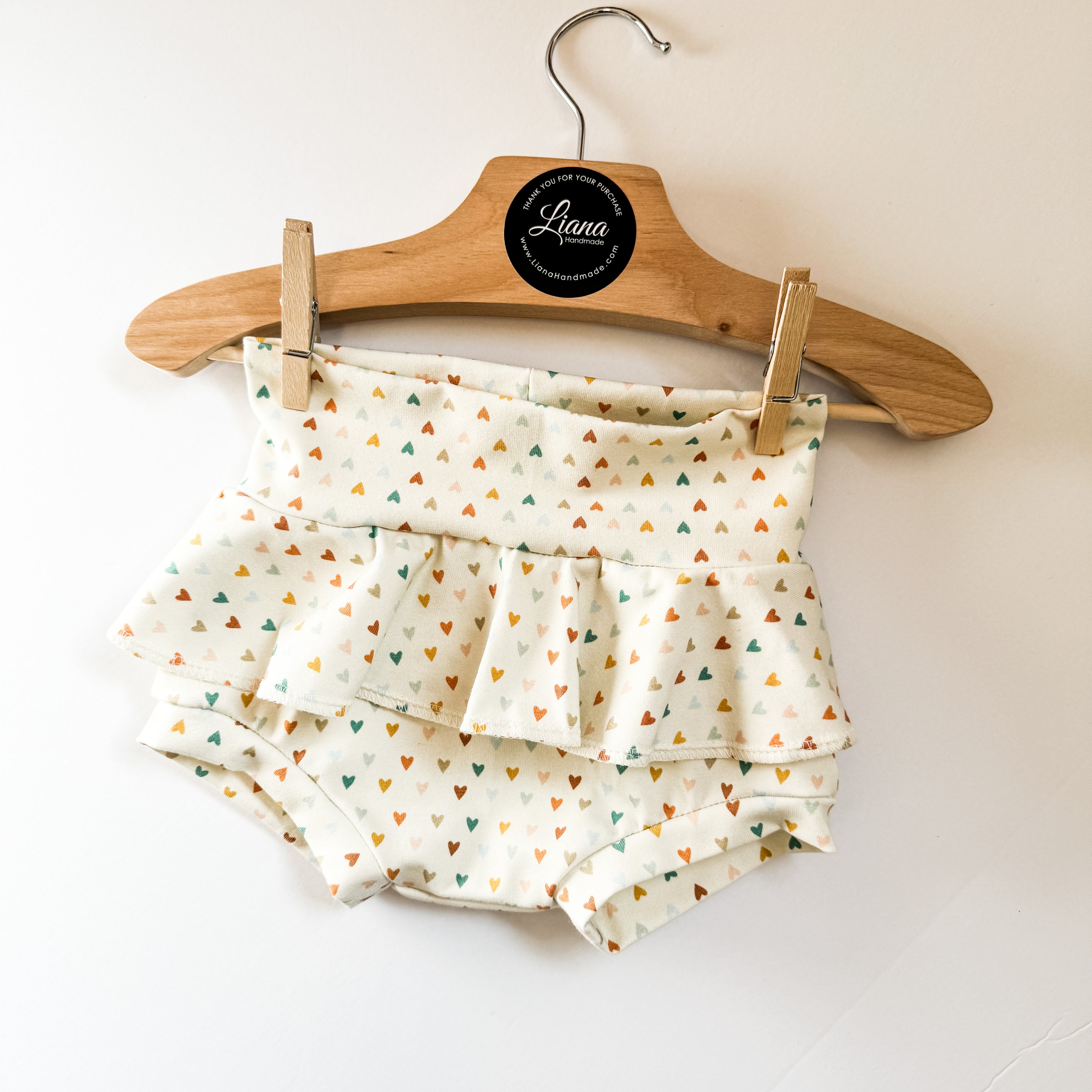 Heart Ruffle Bummies