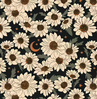 Daisy and Moon Romper: Ruffle Black and White