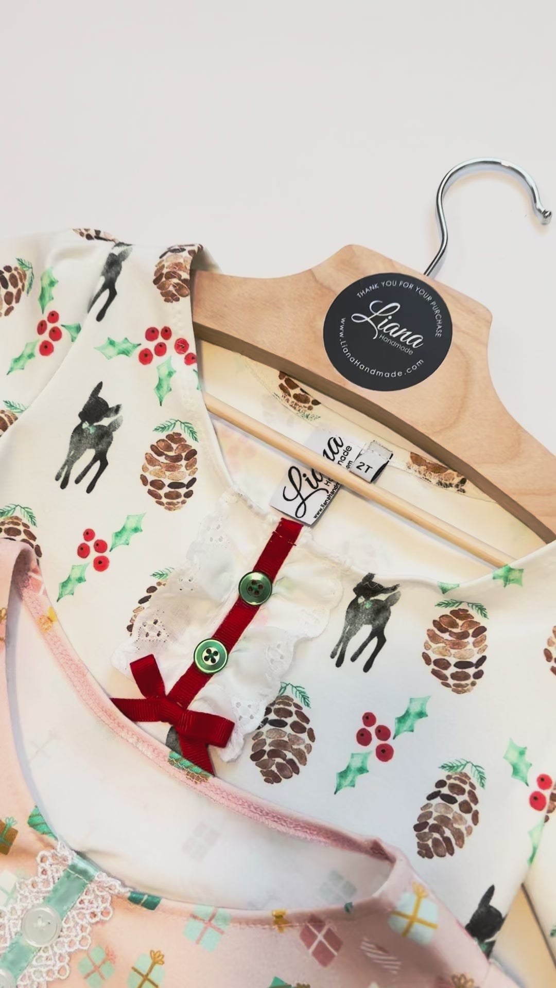 Seasonal Knit Toddler Dresses: Baby Deer, Twirl Dresses